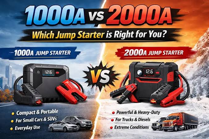 Best Jump Starter for Trucks and SUVs (2026 Guide): Why is NOCO Boost HD GB70 the best choice?