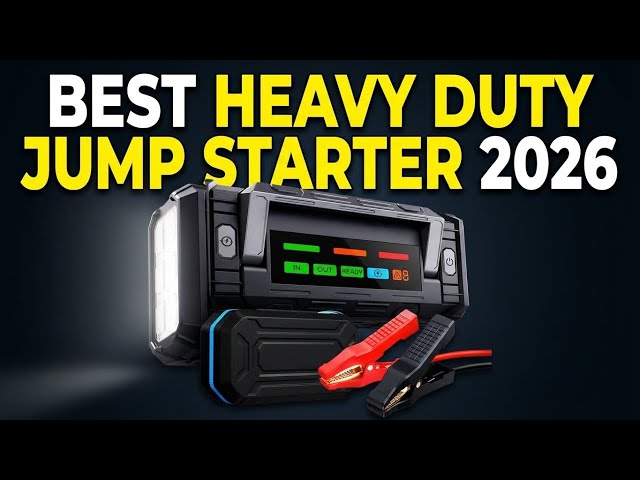 Jump Starter for Heavy Duty Diesel Engines: Why is NOCO Boost X GBX155 the best choice in 2026?