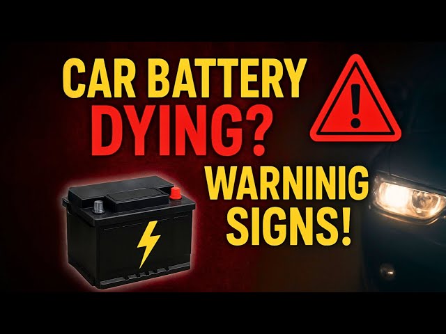 Signs Your Car Battery Is Dying: Warning Signs Every Driver Should Know